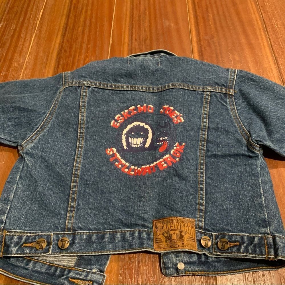Toddler Denim Jean Denim Jacket French Toast Eskimo Joes Stillwater Ok 24 months